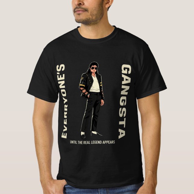 Michael Jackson "The Real Legend" King of Pop T-Shirt (Front)