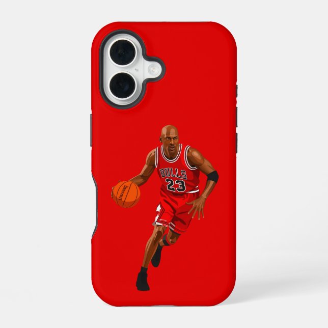 Michael Jordan iPhone Case (Back)