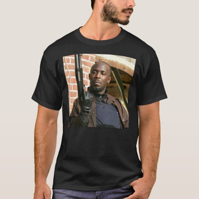 Michael k Williams Tribute RIP  The Wire  Omar Lit T-Shirt (Front)