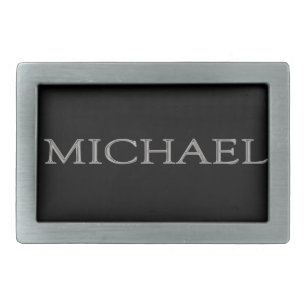 Michael Personalized Name Belt Buckle