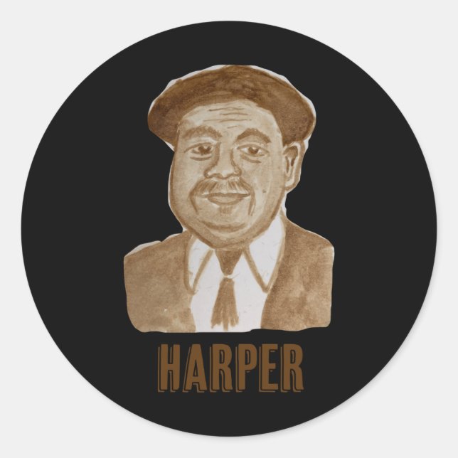 Michael S. Harper Sticker  (Front)
