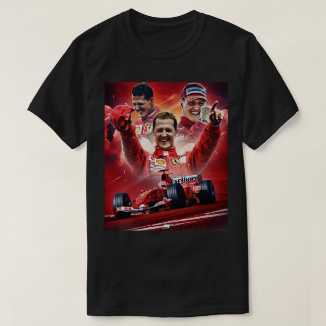 MICHAEL SCHUMACHER T-Shirt (Design Front)