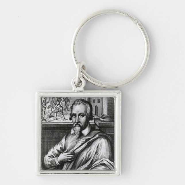 Michael Servetus Keychain (Front)