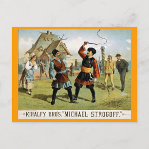 "Michael Strogoff" Vintage Theater Postcard