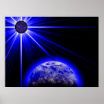 Michael, The Cosmic Shield Poster at Zazzle