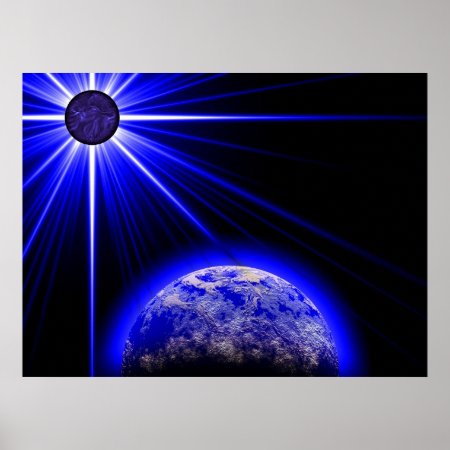 Michael, The Cosmic Shield Poster