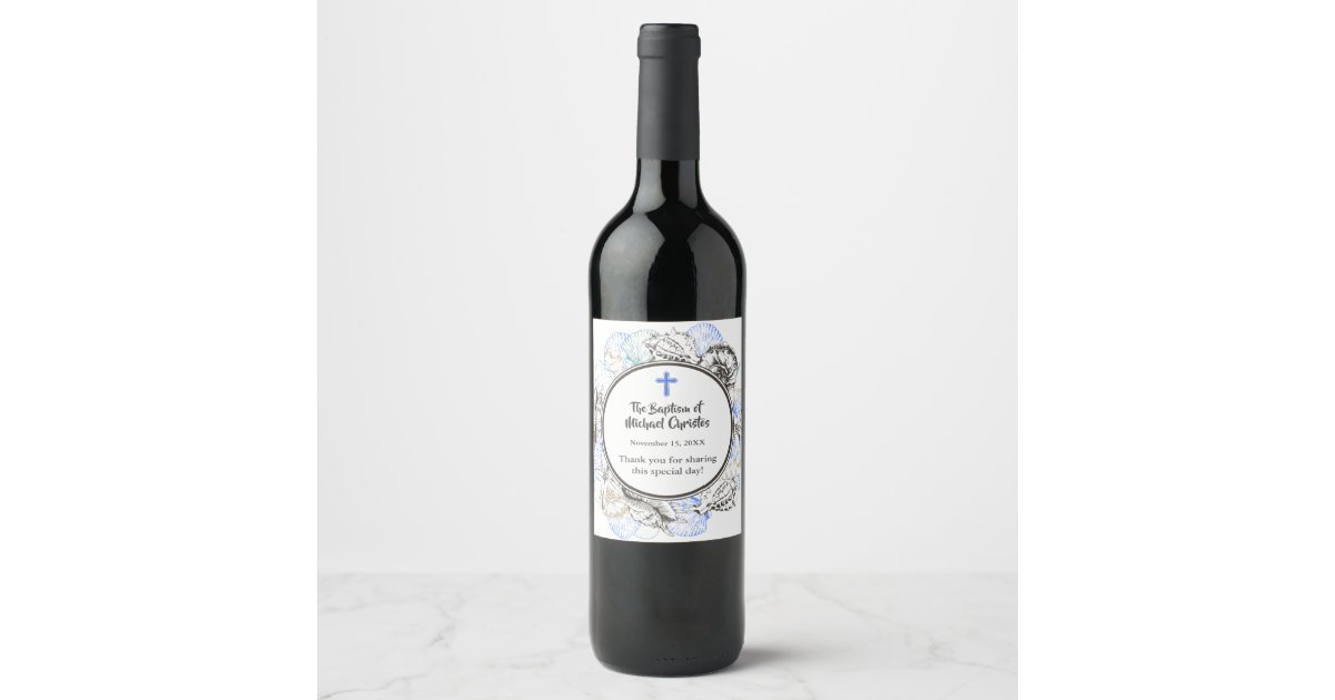 Michael Wine Label | Zazzle