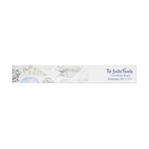 Michael Wrap Around Address Label