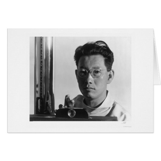 Michael Yonemitsu, X-ray Technician 1943 Cards (Front Horizontal)