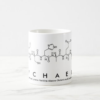 Michaele peptide name mug