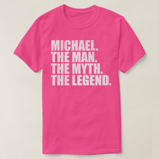 MichaelMichael Namegiven name T-Shirt (Design Front)