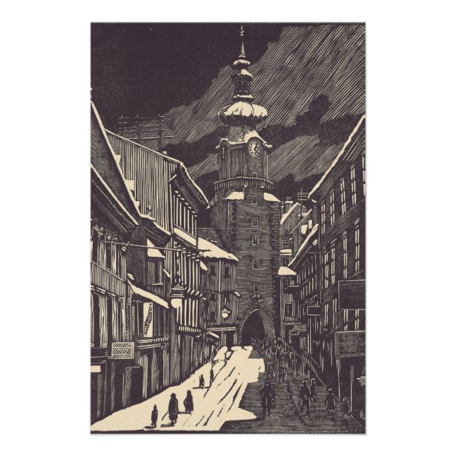Michael's Gate in Bratislava, Slovakia Poster (Front)