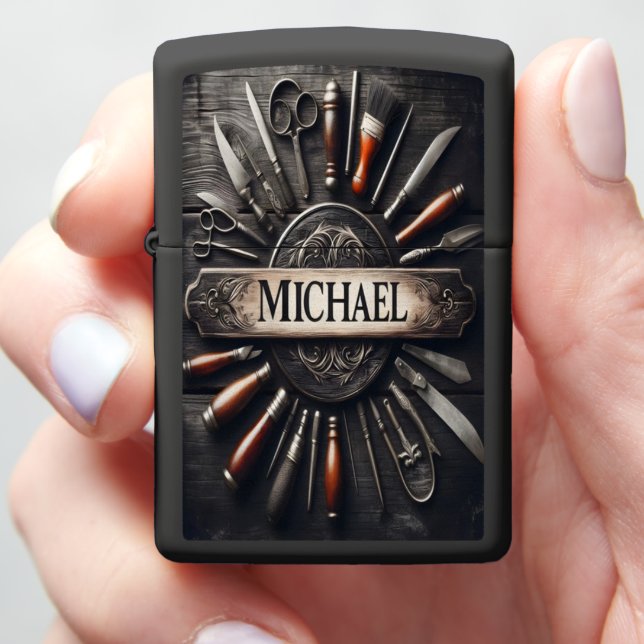Michael's Vintage Tools Zippo Lighter (In Hand)