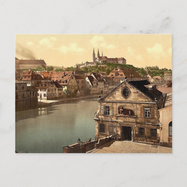 Michaelsberg, Bamberg, Bavaria, Germany vintage Ph Postcard (Front)