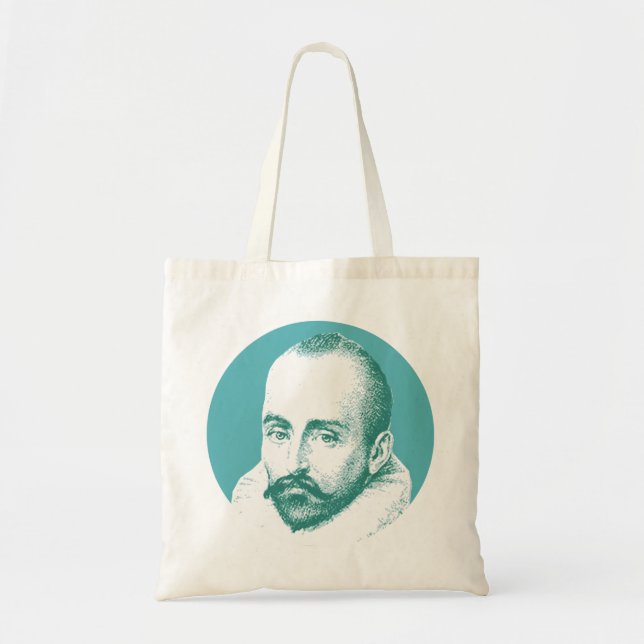 Michel de Montaigne Tote Bag (Front)