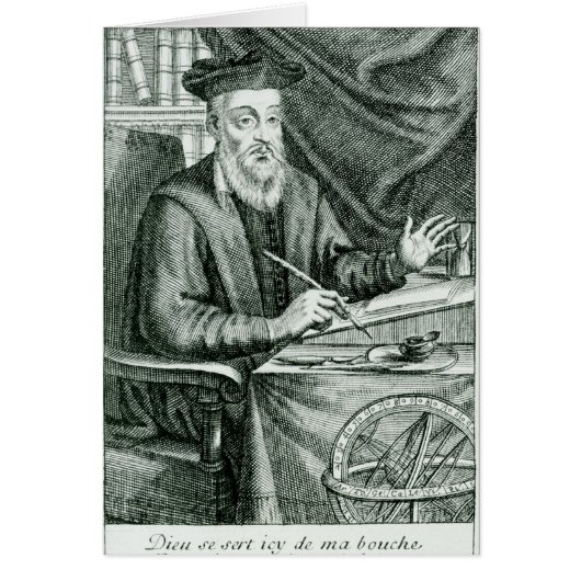 Michel de Nostredame Cards (Front)