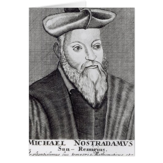 Michel Nostradamus Cards (Front)
