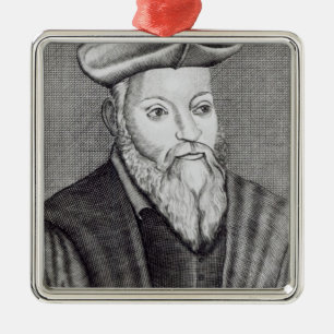 Michel Nostradamus Metal Ornament