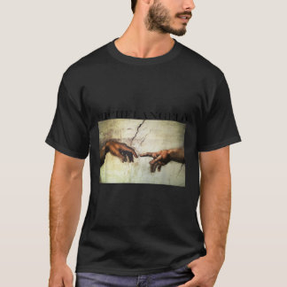 Michelangelo Art Shirt  Creation of Adam 