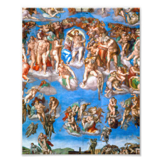 Michelangelo Buonarroti The Last Judgment Photo Print