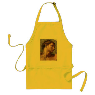 Michelangelo Creation Adam God Art Adult Apron