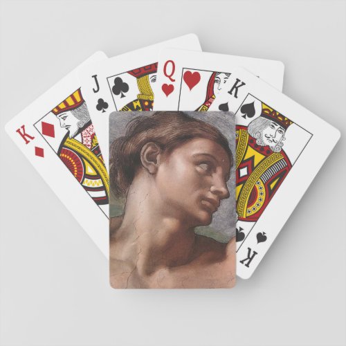 Michelangelo Creation Adam God Art Poker Cards