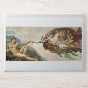 Michelangelo Creation of Adam Art HP Laptop Skin