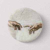 Michelangelo Creation of Adam Hands Fine Art