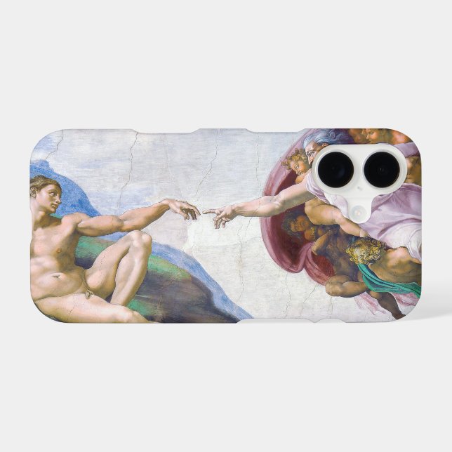 Michelangelo - Creation of Adam Isolated Case-Mate iPhone Case (Back (Horizontal))