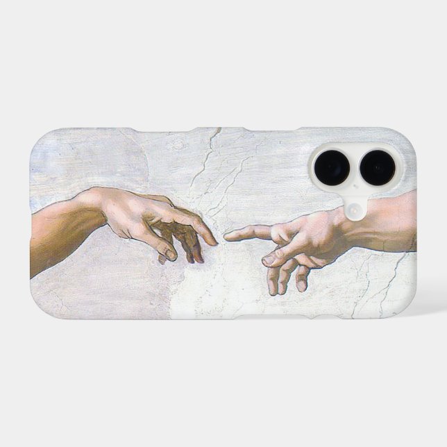 Michelangelo - Creation of Adam Isolated Case-Mate iPhone Case (Back (Horizontal))