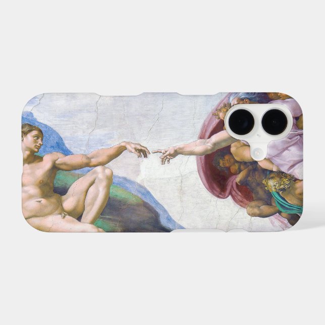 Michelangelo - Creation of Adam Isolated Case-Mate iPhone Case (Back (Horizontal))