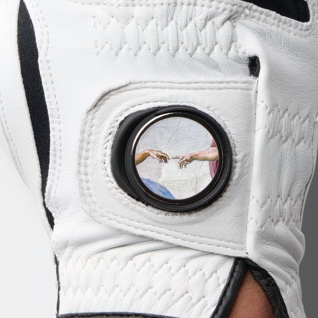 Michelangelo - Creation of Adam Isolated Golf Glove (Creator Uploaded)