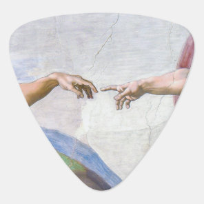 Michelangelo - Creation of Adam Isolated Guitar Pick
