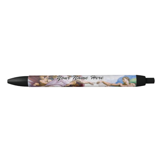 Michelangelo - Creation of Adam Isolated Pen (Front)