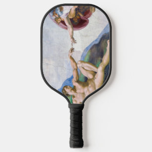 Michelangelo - Creation of Adam Isolated Pickleball Paddle