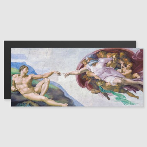 Michelangelo _ Creation of Adam Magnetic Card