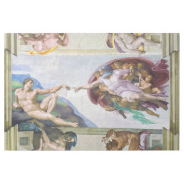 Michelangelo - Creation of Adam, Sistine Chapel&#39;s Gallery Wrap