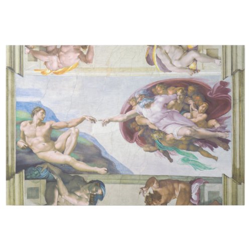 Michelangelo _ Creation of Adam Sistine Chapels Gallery Wrap