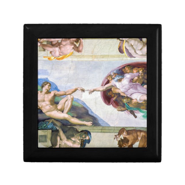 Michelangelo - Creation of Adam, Sistine Chapel's Gift Box (Front)