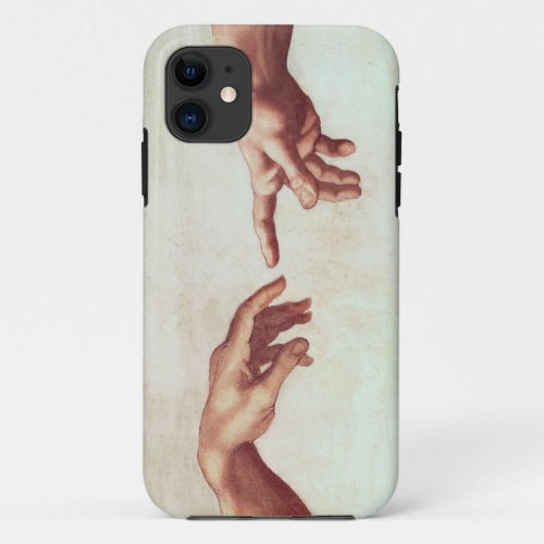 Michelangelo Hands iPhone 11 Case