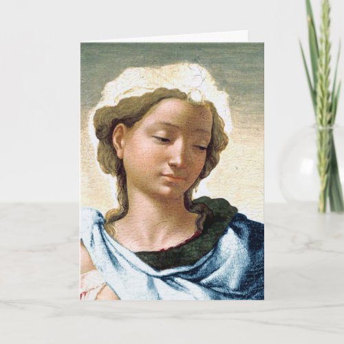 Michelangelo Madonna and Child Christmas Card