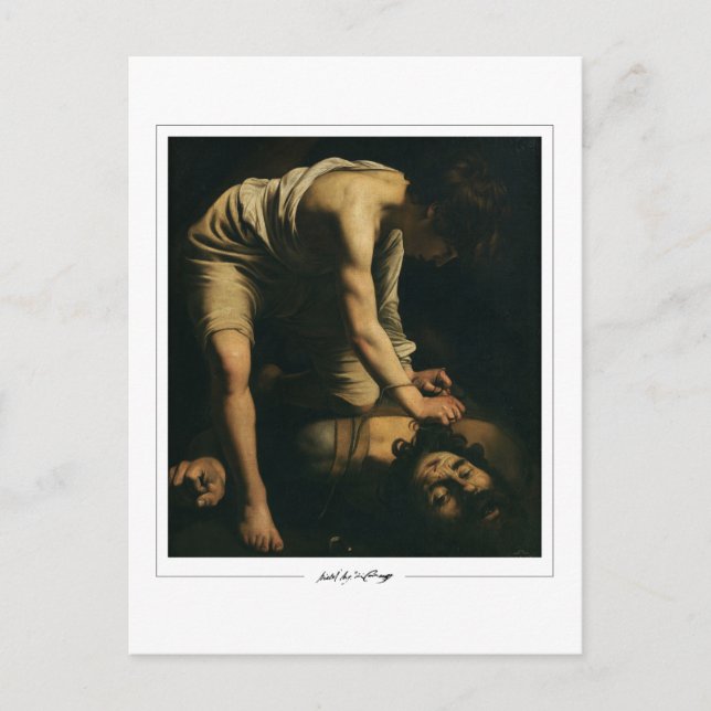 Michelangelo Merisi da Caravaggio #60 - Fine Art Postcard (Front)