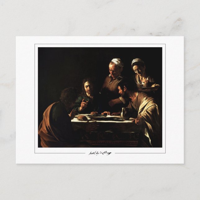 Michelangelo Merisi da Caravaggio #66 - Fine Art Postcard (Front)
