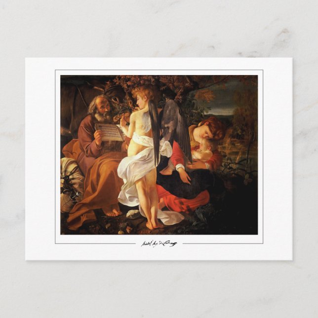Michelangelo Merisi da Caravaggio #68 - Fine Art Postcard (Front)