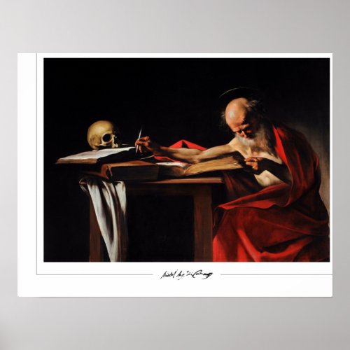 Michelangelo Merisi da Caravaggio Zedign Art Poste Poster