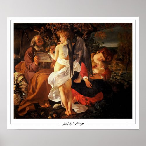 Michelangelo Merisi da Caravaggio Zedign Art Poste Poster