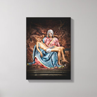 MICHELANGELO PIETA CANVAS PRINT