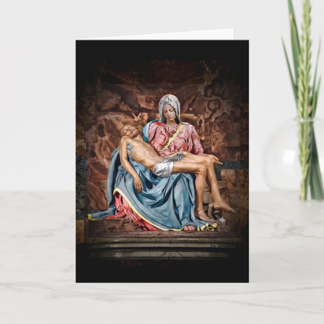MICHELANGELO PIETA CARD (Front)