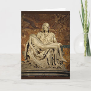 MICHELANGELO PIETA CARD