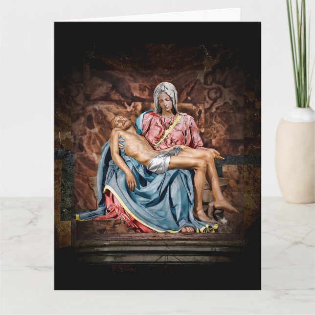 MICHELANGELO PIETA CARD (Front)